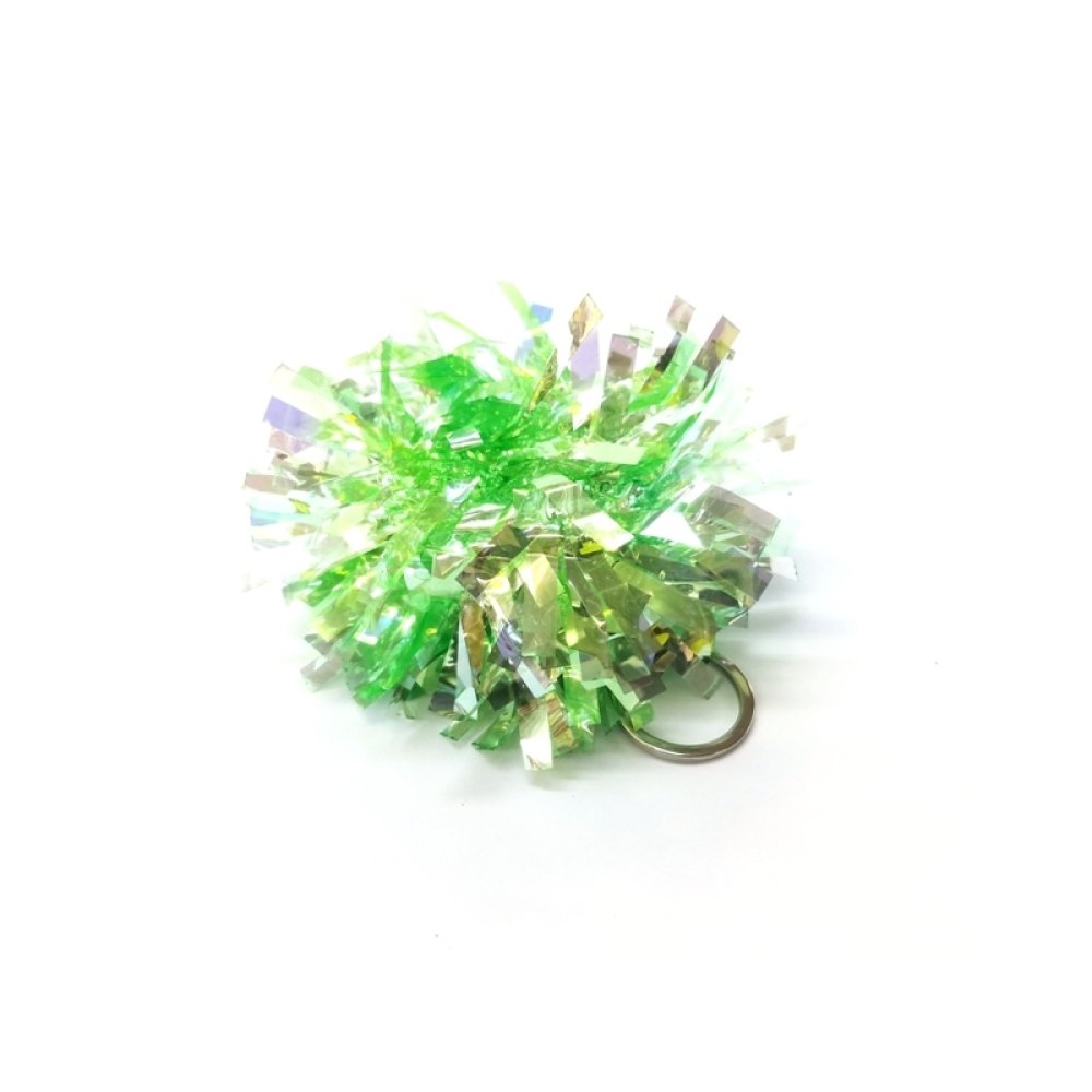 Wholesale Shiny Pompom Keychain