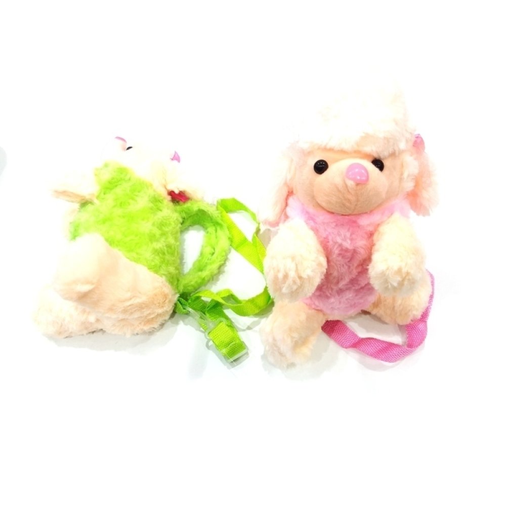 Wholesale Plush Dog Kids Backpack