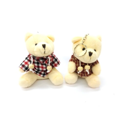 Wholesale Pitikare Dressed Bear Keychain