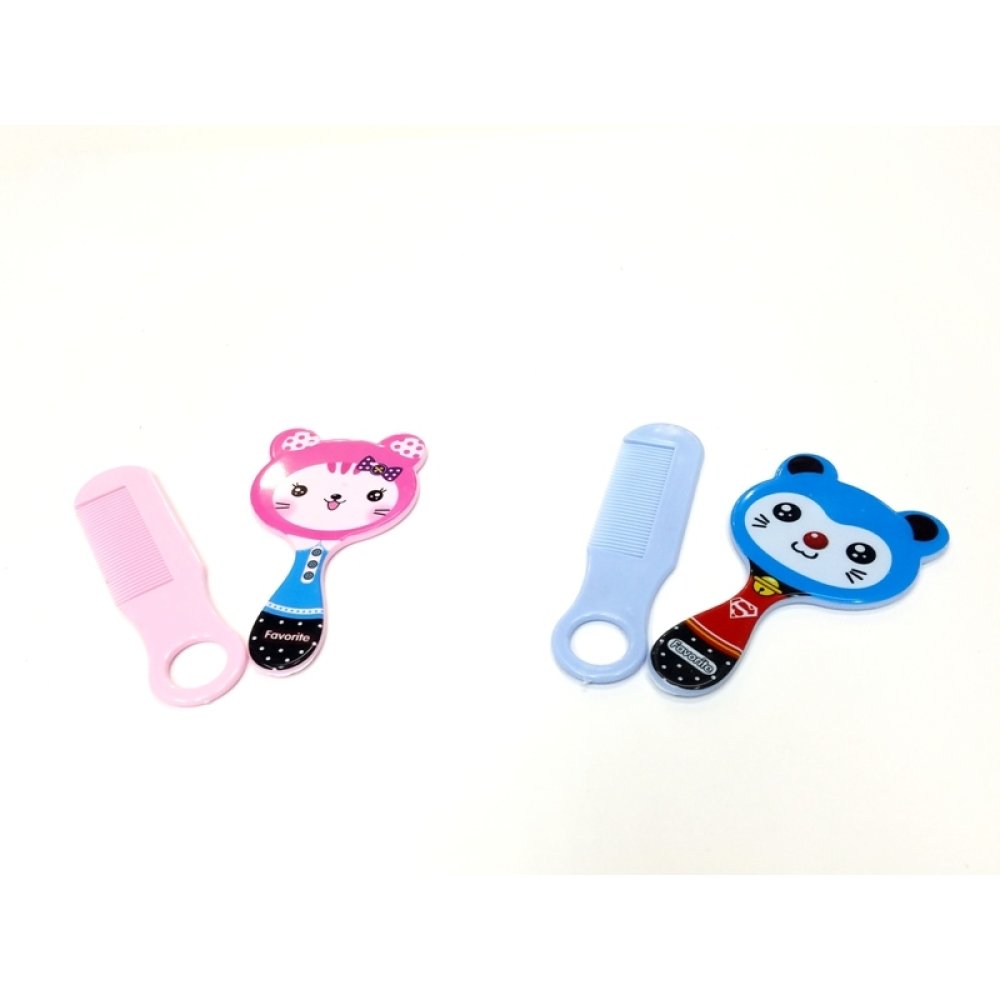 Wholesale Plastic Mirror Comb Set