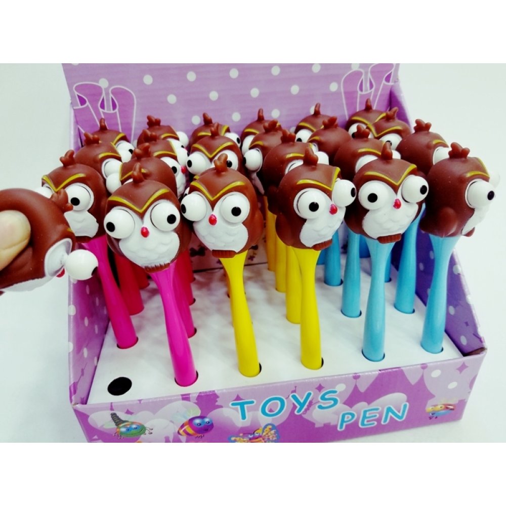 Wholesale Bubble Eyed Owl Ballpoint Pen
