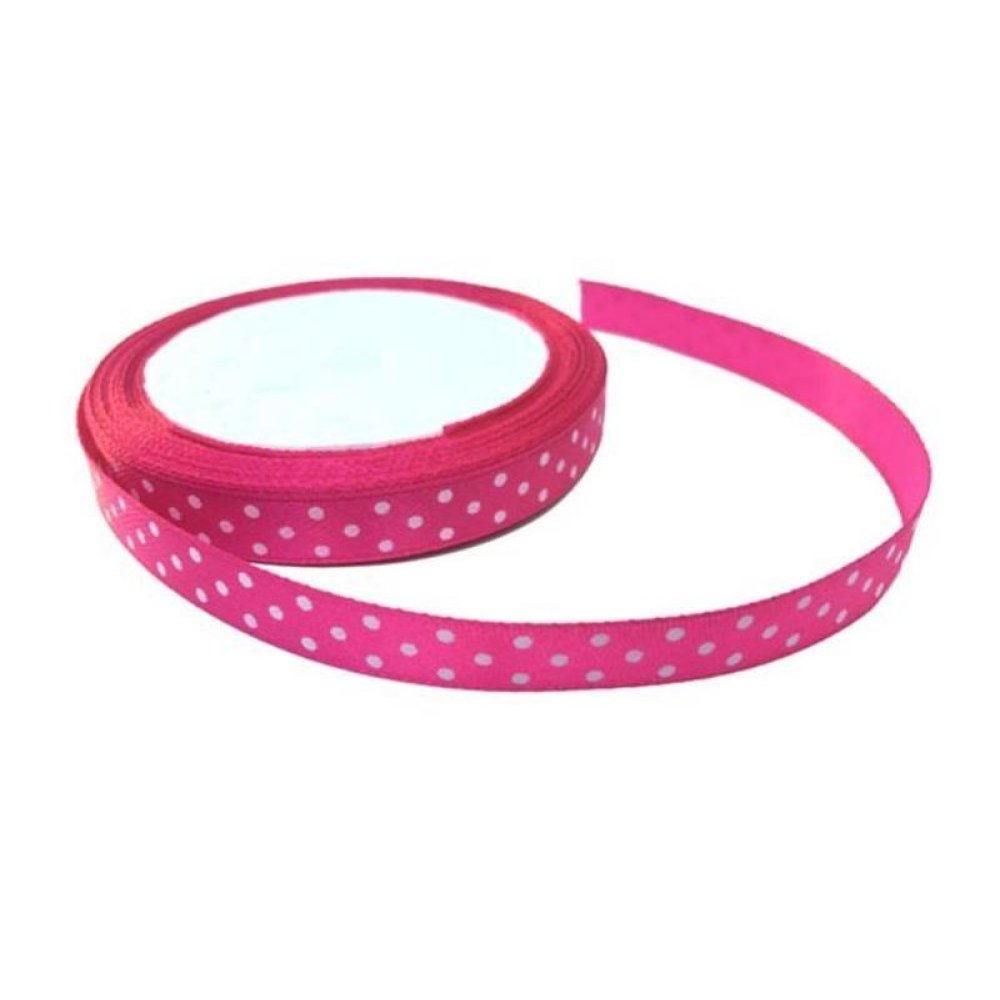 Wholesale Polka Dot Satin Ribbon 1 cm