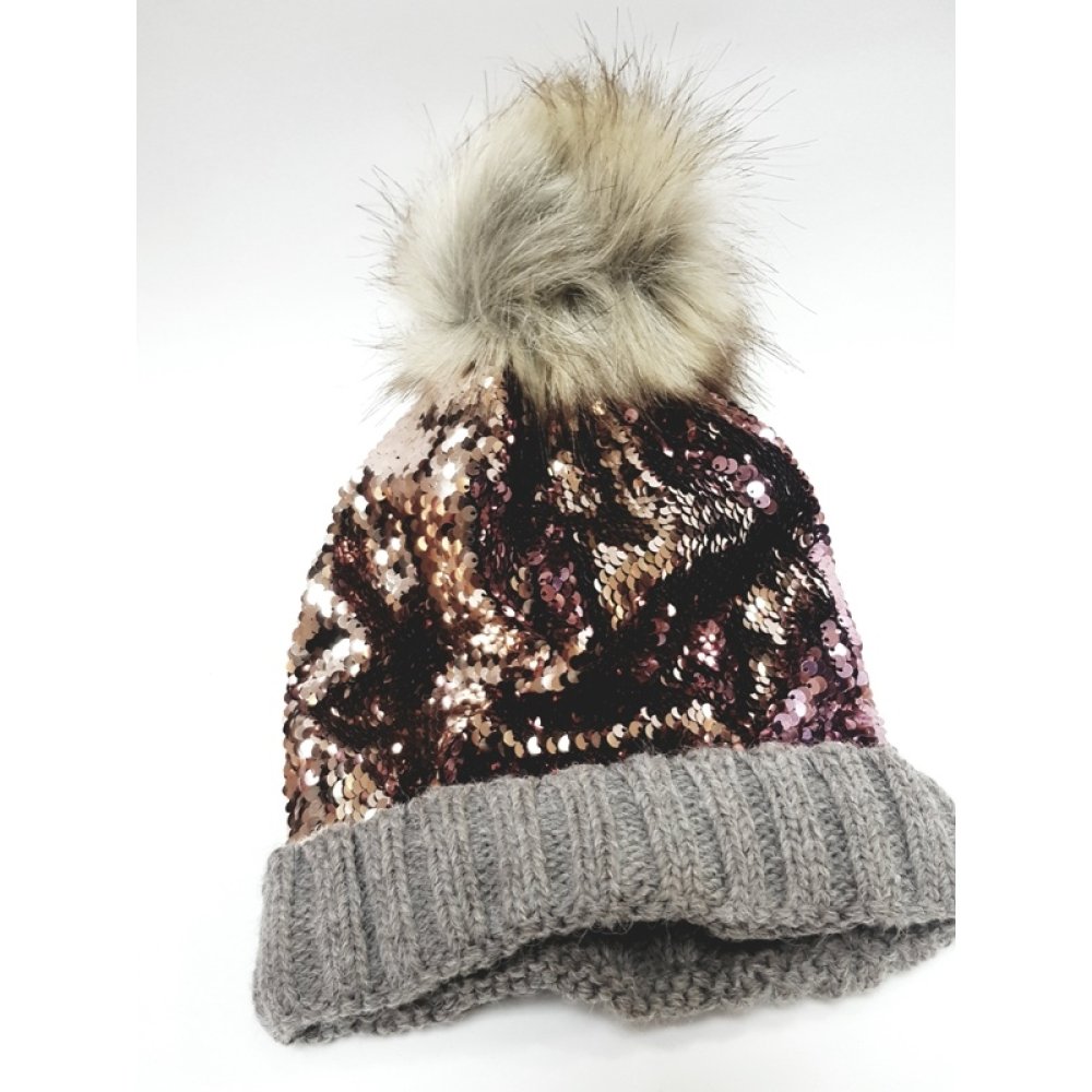 Wholesale Sequin Women Hats Beanie