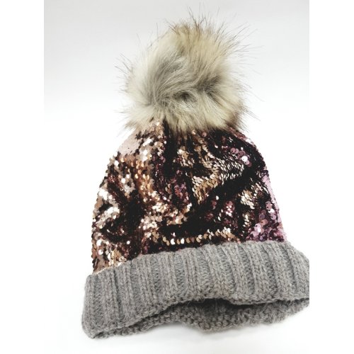 Wholesale Sequin Women Hats Beanie