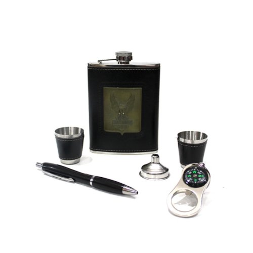 Wholesale Compass Opener Flask Set