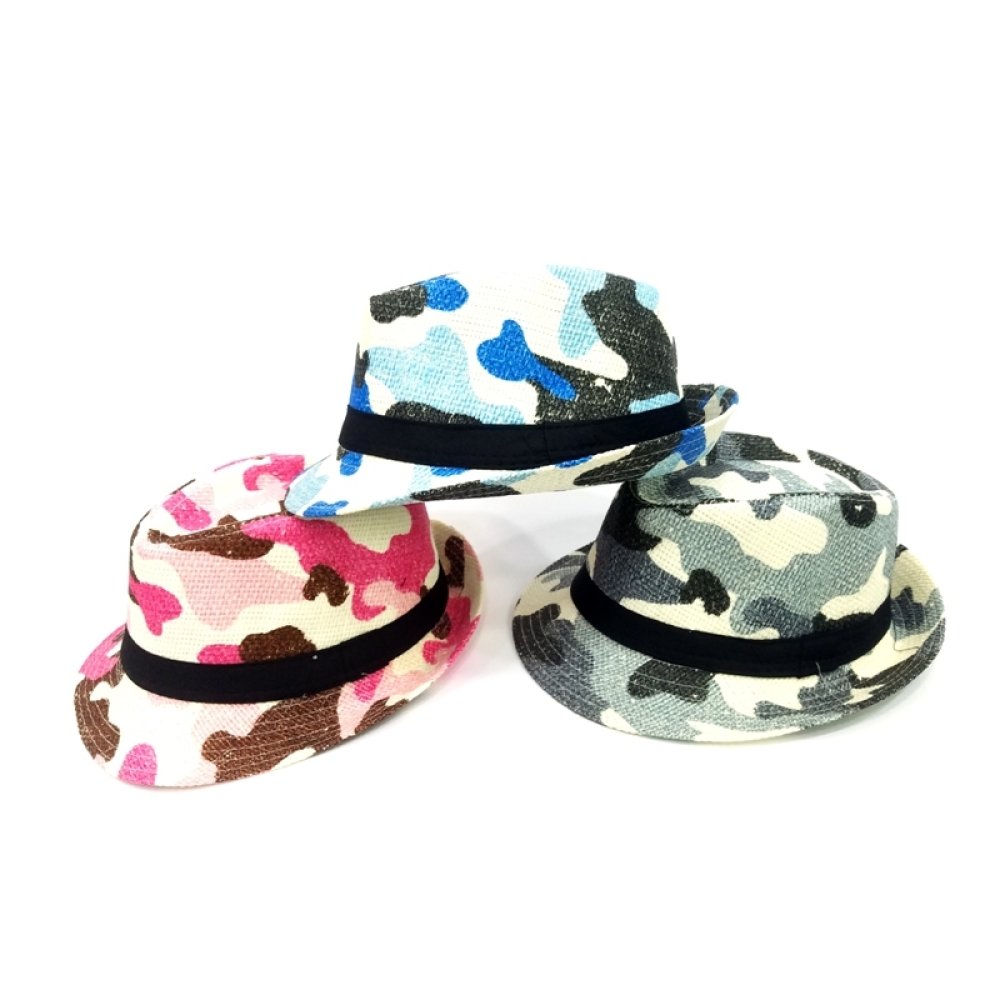 Wholesale Colorful Military Camouflage Kids Hats