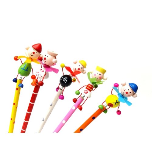 Wholesale Colored Snowman Pencil