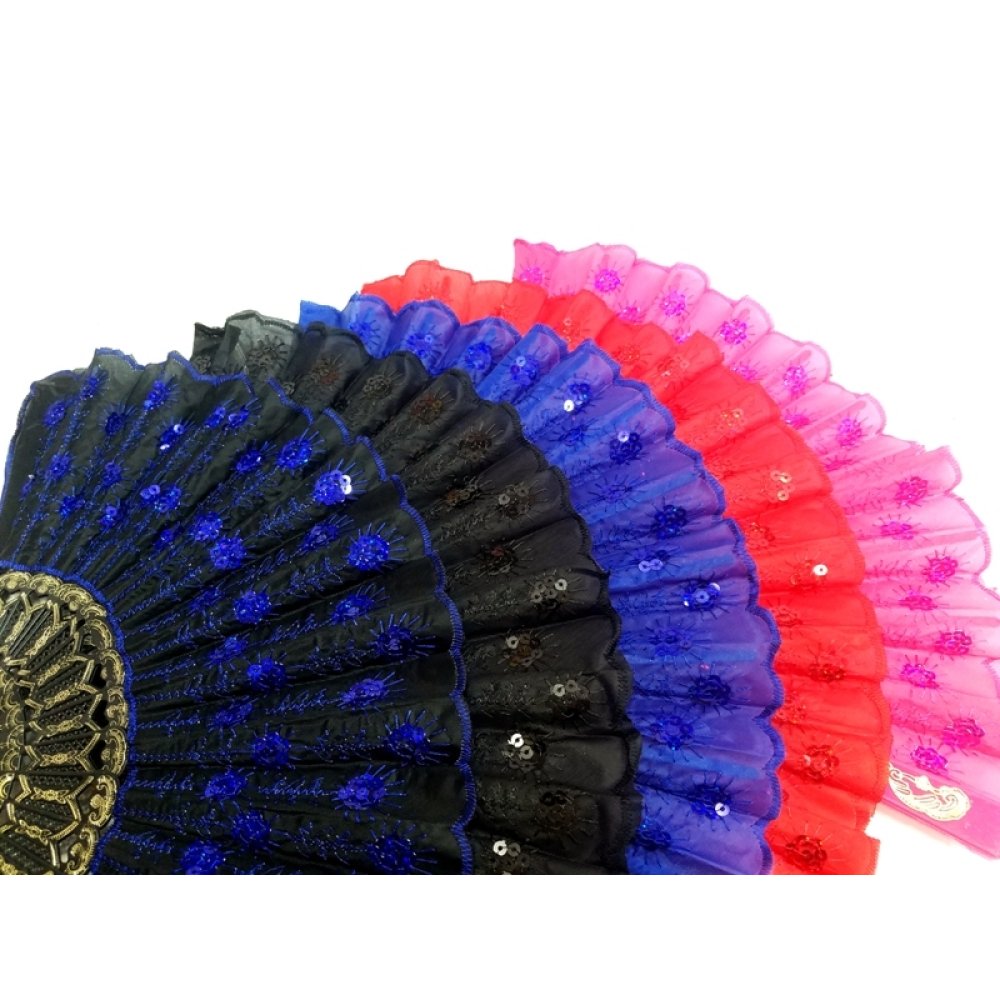 Wholesale Colorful Sequin Fan
