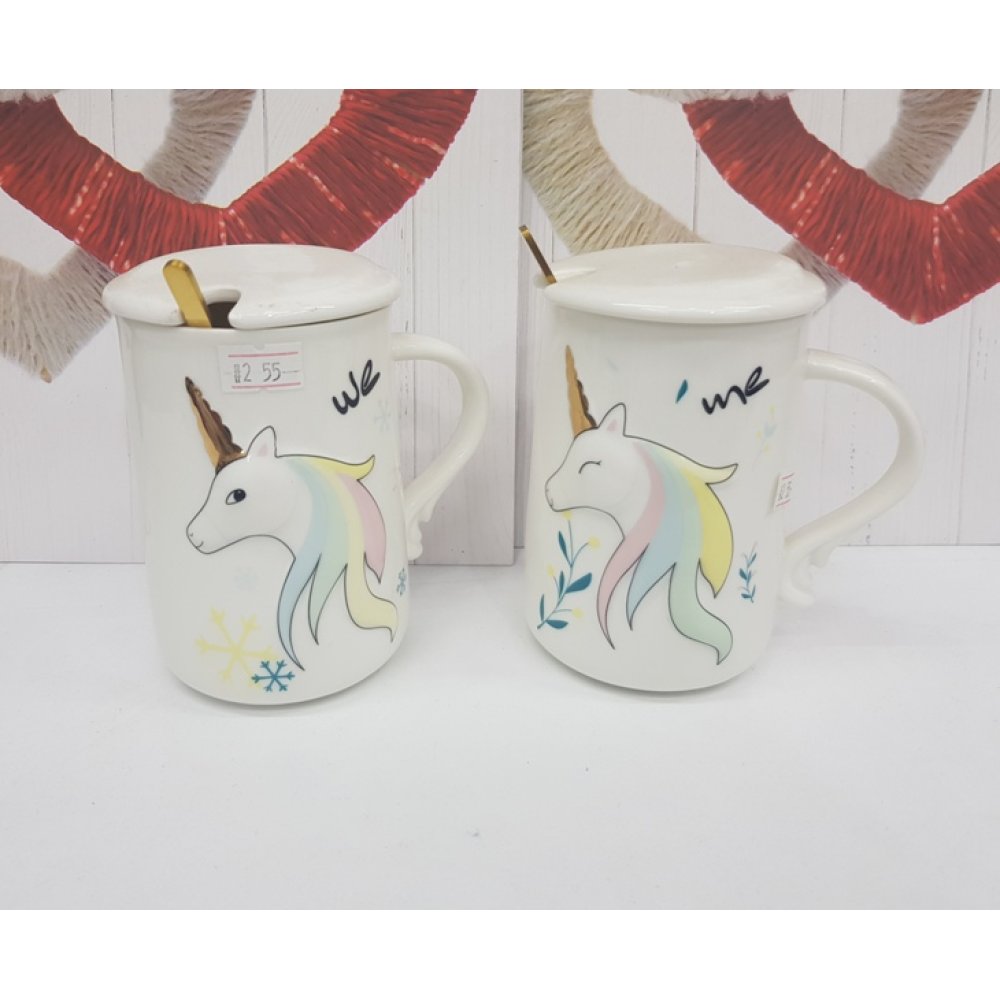 Wholesale Colorful Unicorn Mug Cup