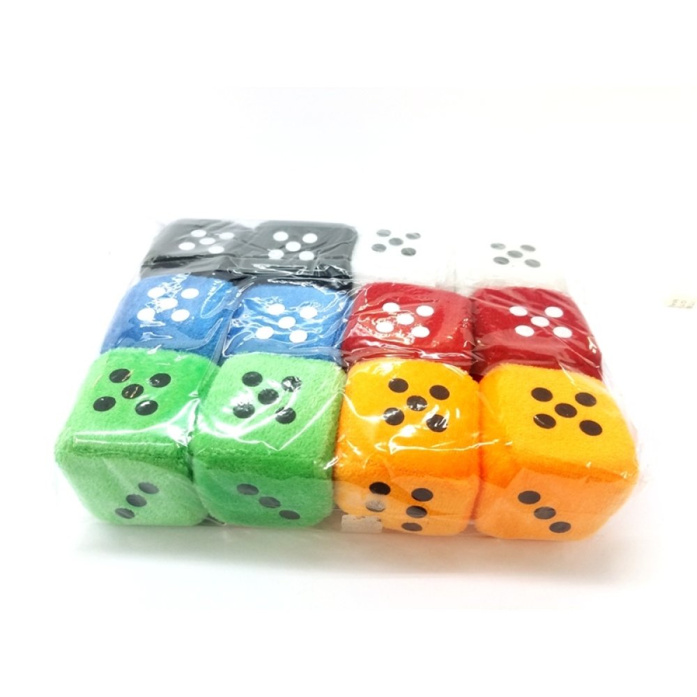 Wholesale Colorful Dice Keychain