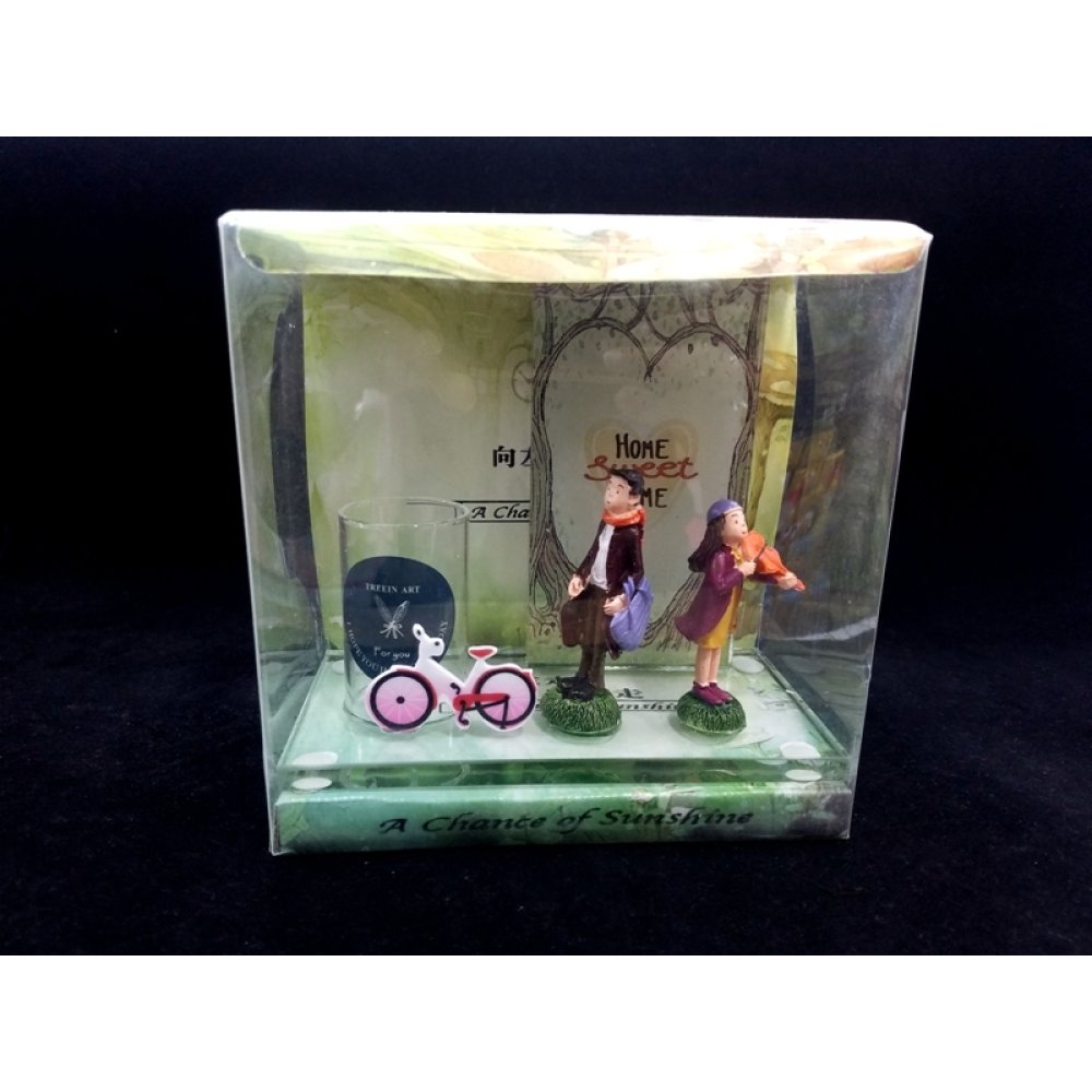 Wholesale Romantic Lover Trinket Transparent Pencil Holder