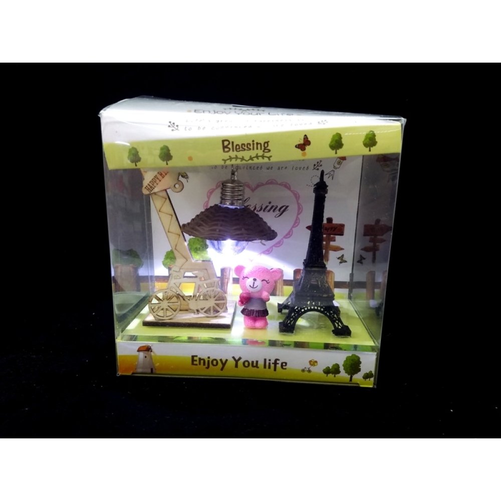 Wholesale Cute Bear Trinket Lamp In Transparent Box