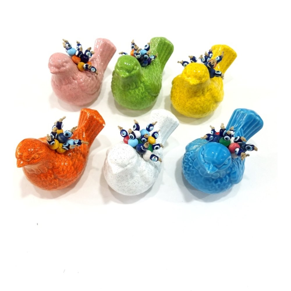 Wholesale Ceramic Bird Hanging Ornament