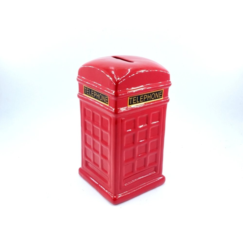 Wholesale Ceramic Phone Booth Piggy Bank