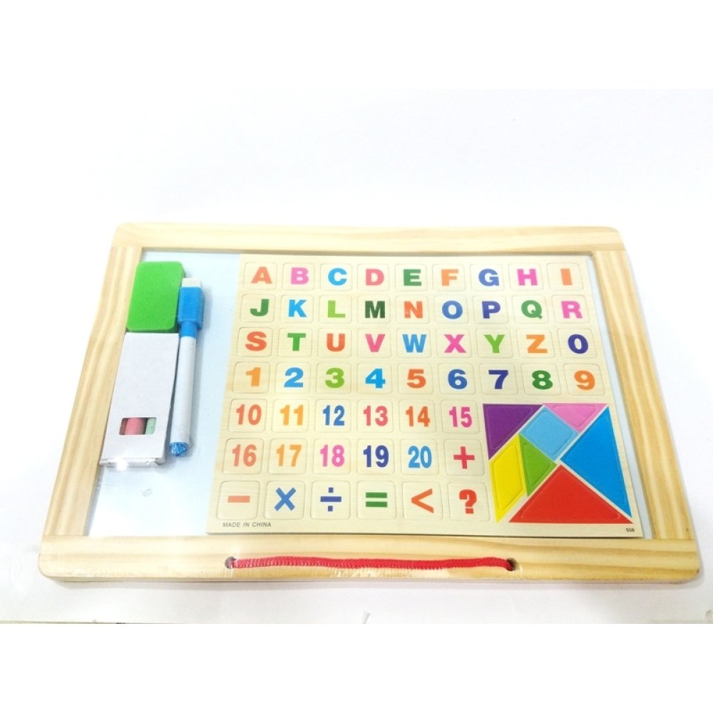 Wholesale Eraser and Pencil Blackboard Alphabet and Number Puzzle