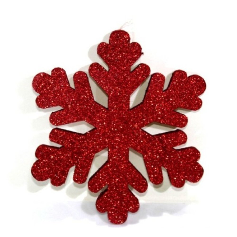 Wholesale Glittery Snowflake Foam Ornament 27 Cm