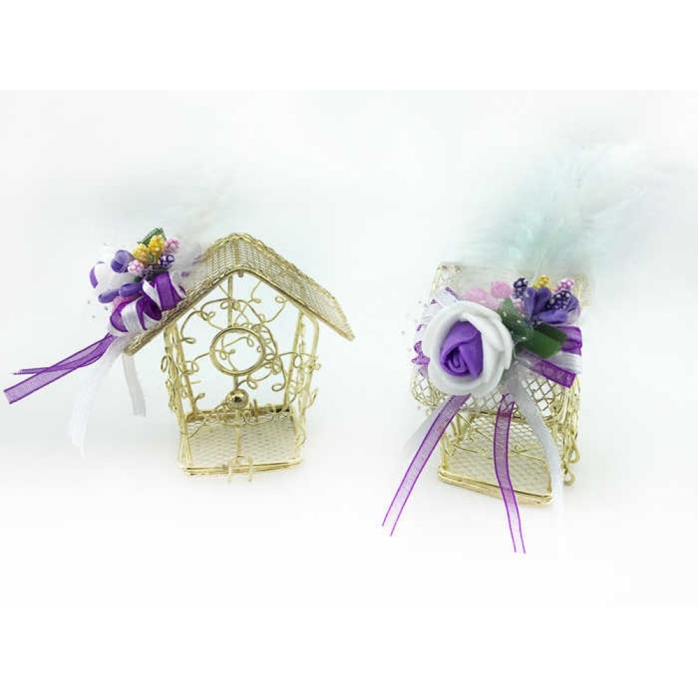 Wholesale Decorated Metal Wedding Candy 30 Pcs