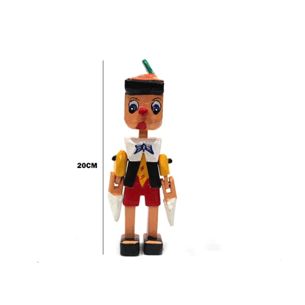Wholesale Wooden Pinocchio Puppet 20 Cm