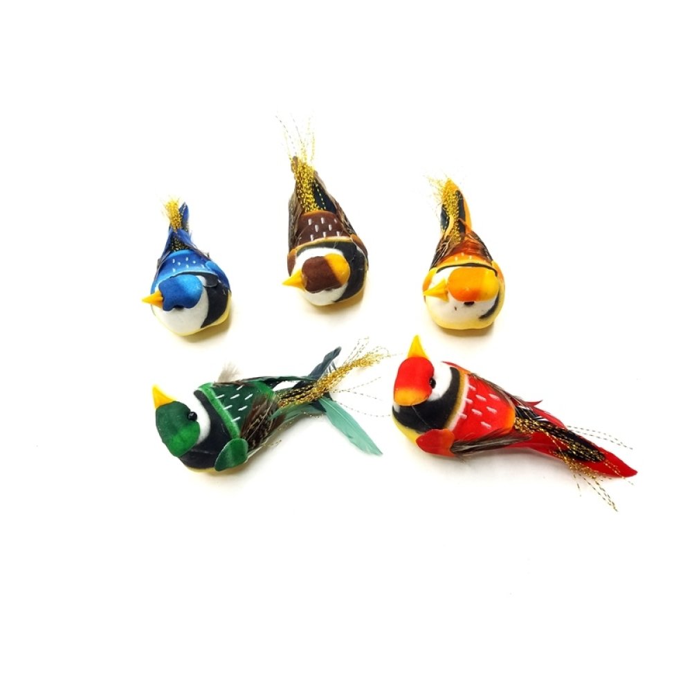 Wholesale Feathered Bird Fridge Ornament