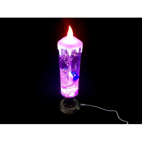 Wholesale USB Wired Color Changing Water Candle