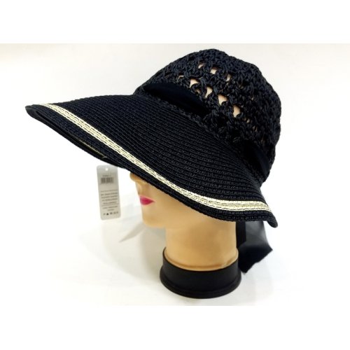 Wholesale Half Moon Model Handmade Patterned Wholesale Summer Fedora Hat 2J