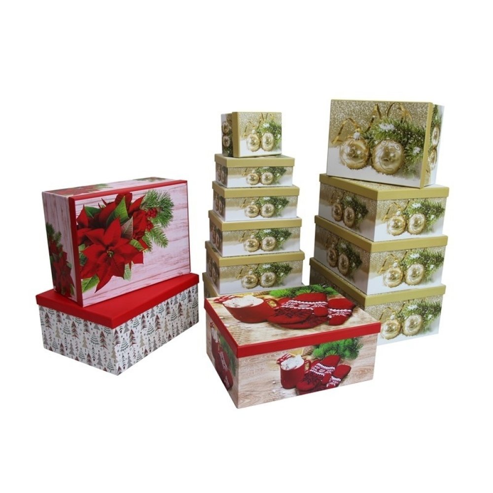 Wholesale Christmas Gift Boxes 10 pcs