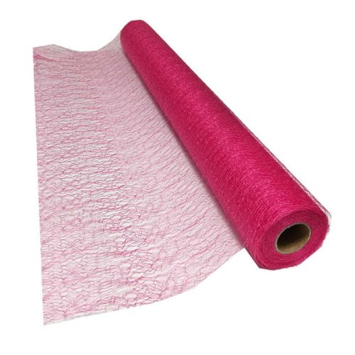 Tulle Spidernet Model Mesh Fuchia Roll 25Mtp1-30
