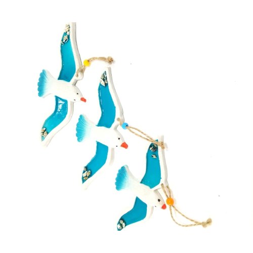 Triple Bird Wall Art Decorative Triple Seagull