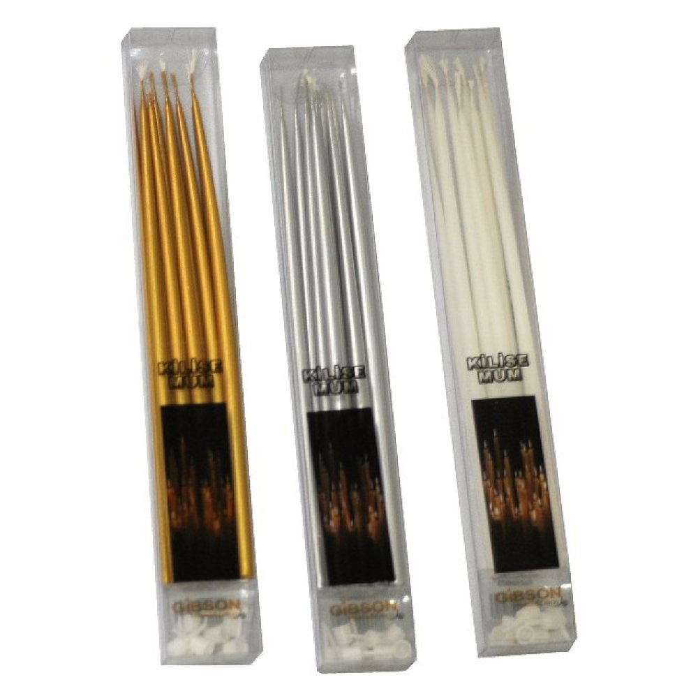 Long Stick Party Candle 10 Pieces